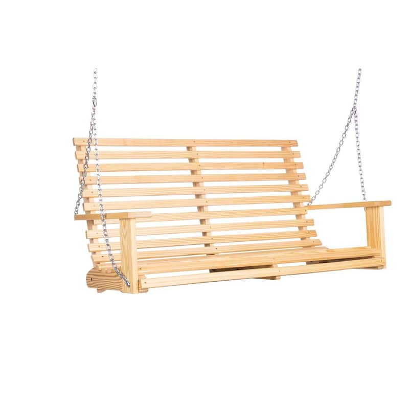 Capers Solid Pine Chain Swing