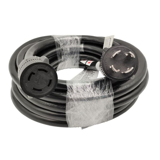 25 ft. 10/4 125-Volt/250-Volt 30 Amp 4-Prong NEMA L14-30 Generator Power Extension Cord (NEMA L14-30P to L14-30R)