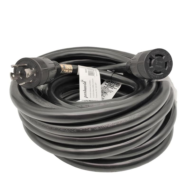 25 ft. STOW 12/4 20 Amp 125/250-Volt Generator Twist Lock NEMA L14-20 Extension Cord