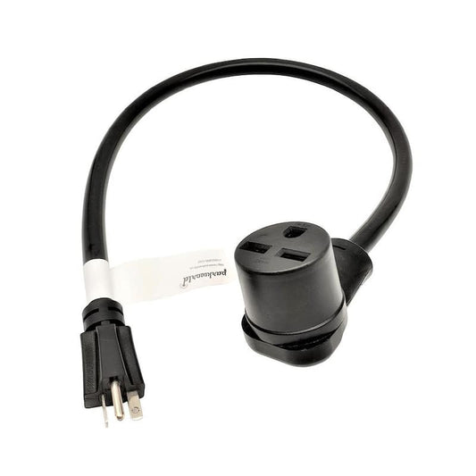 3 ft. 10/3 3-Wire 20 Amp 250-Volt 3-Prong NEMA 6-20P to 30 Amp 6-30R Receptacle Adapter Cord