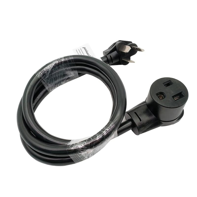 5 ft. 10/3 3-Wire 30 Amp 3-Prong NEMA 10-30P Plug to 50 Amp 6-50R Receptacle Dryer Adapter Cord