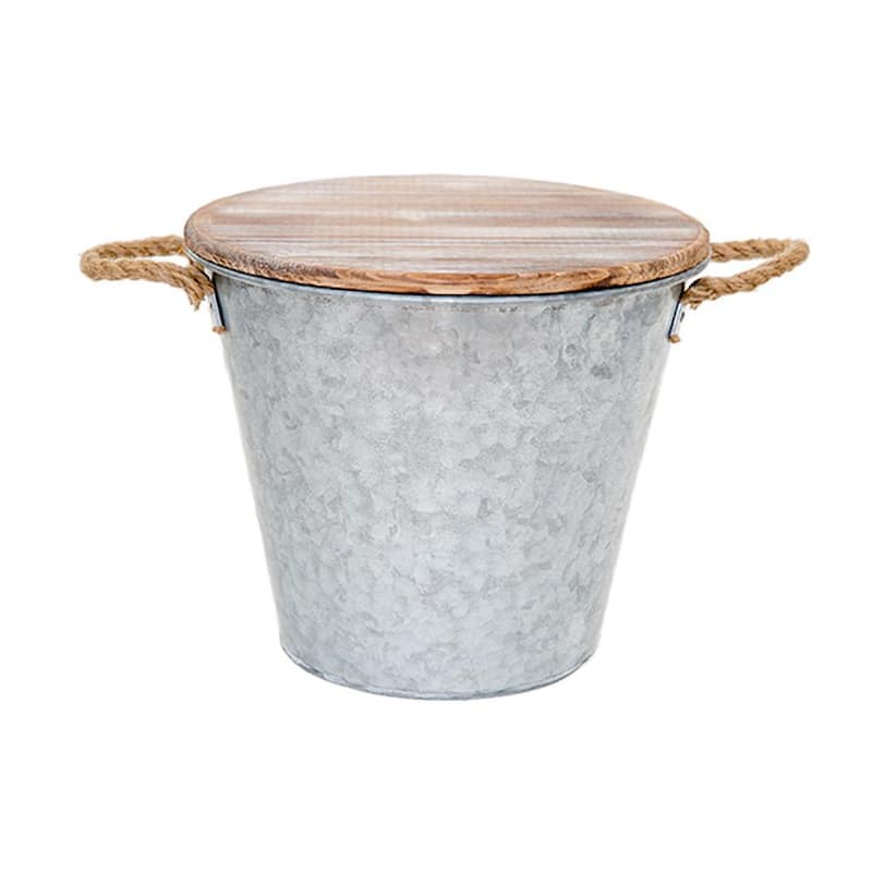 132 oz. Citronella Galvanized Bucket Candle