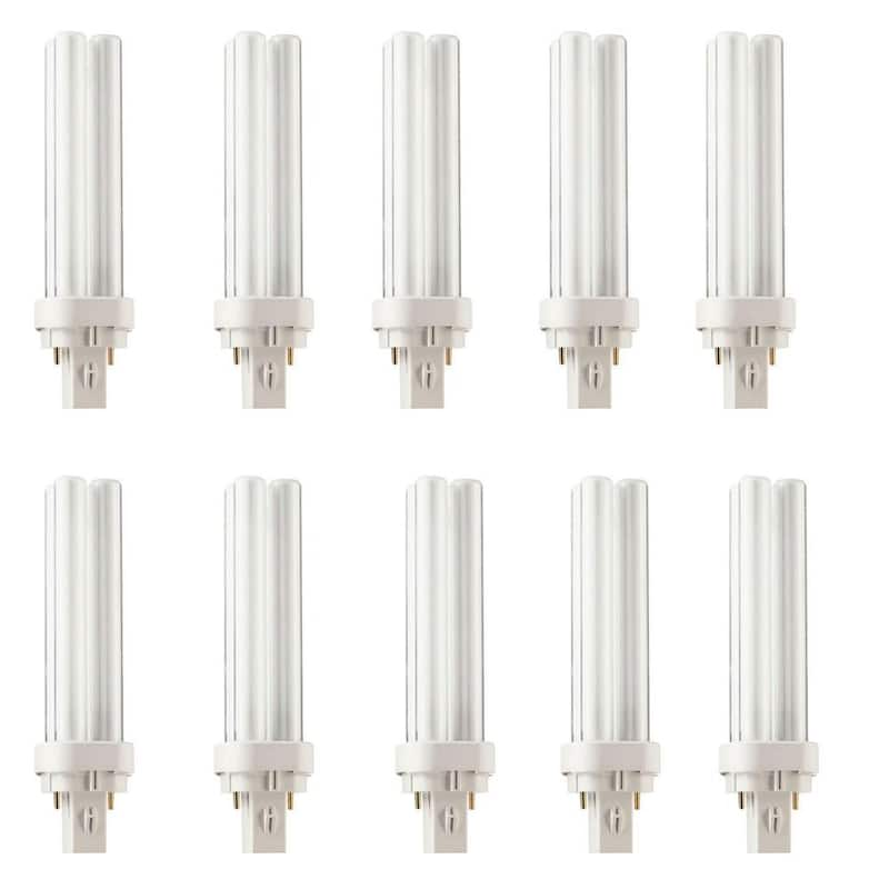 26-Watt G24d-3 CFLni 2-Pin Light Bulb Neutral (3500K) (10-Pack)