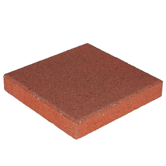 12 in. x 12 in. x 1.57 in. River Red Square Concrete Step Stone (168-Pieces/168 sq. ft./Pallet)